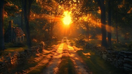 Fototapeta premium fire in the forest