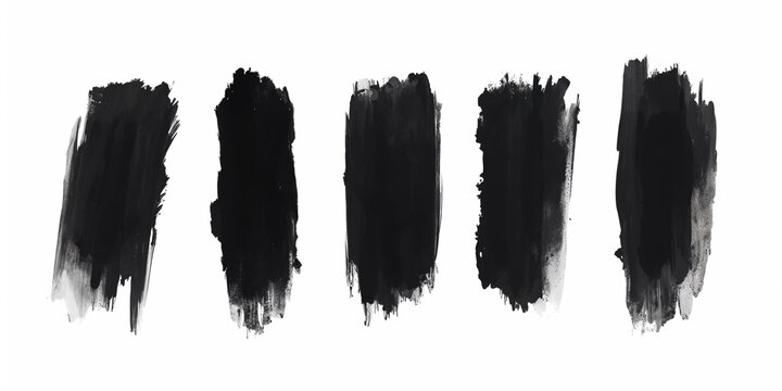 Collection of black paint. Spray paint elements, brush stroke, black splashes set. Sketch grunge charcoal, texture rough scratching pencil chalk line,freehand doodle scribble stroke art brushes vector
