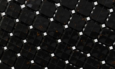Obraz premium Ceiling background with lights