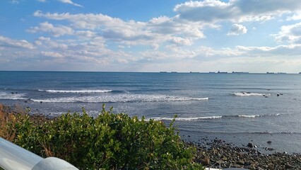 울산 슬도 바다