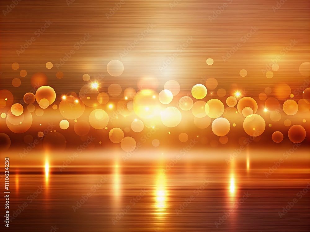 Poster blurred gradient copper to bronze abstract background in panoramic format for modern design and arti
