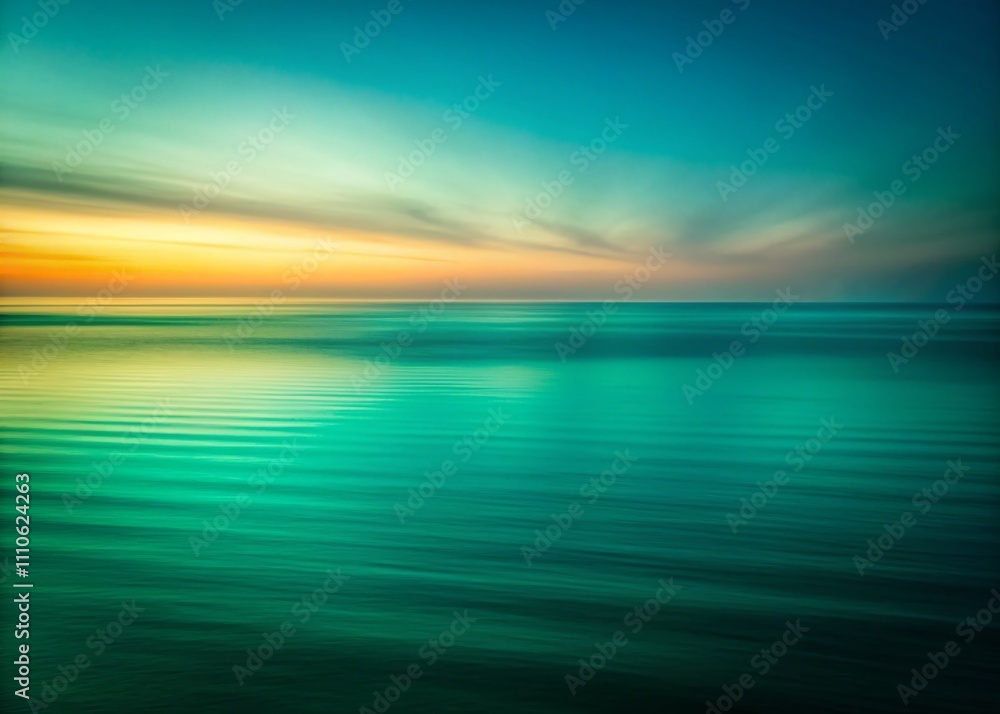 Poster blurred gradient emerald green to teal abstract background for modern design and creative projects i