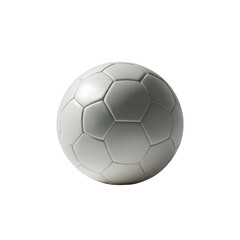 Soccer ball isolated on white background.