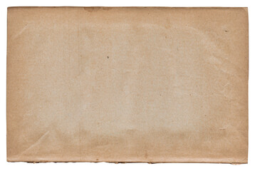 Vintage background of old ancient torn paper texture isolated