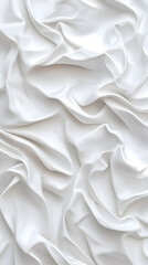 Fototapeta premium Textile artistry in motion exploring white fabric drapery in an artistic studio setting aesthetic texture and design concepts