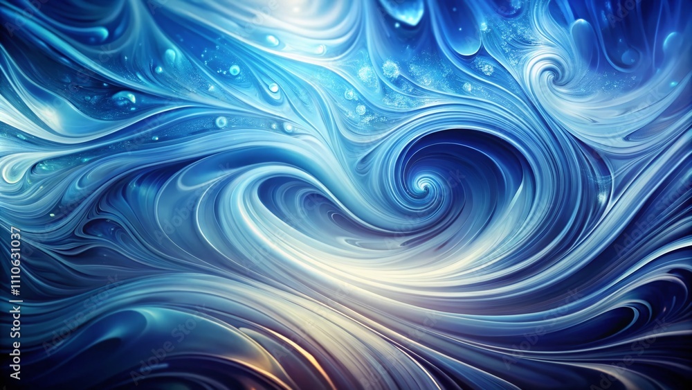Poster captivating abstract blue effect background for modern design, ideal for websites, presentations, an