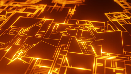 Electric Impulses on Technic Path