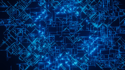 Electric Impulses on Technic Path