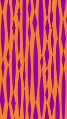Purple Trapezoid pattern hand drawn design on Gray background illustration