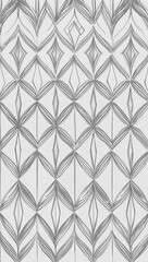 Silver Parallelogram pattern hand drawn design on Brown background illustration
