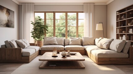 A photo of a comfortable and inviting family room