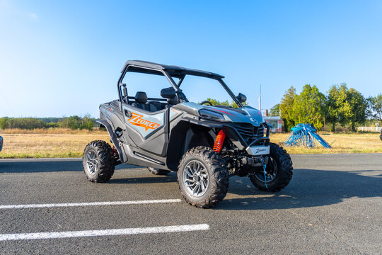 Arad Arad Romania - 11 25 2024: offroad. utv rally buggy