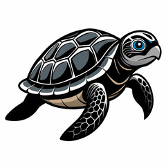 Sea Turtle Svg | Cricut Sea Turtle Svg | Black and White Prints | Silhouette Sea Turtle Svg