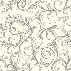 Elegant Vintage Floral Pattern Design seamless, pattern, background, texture