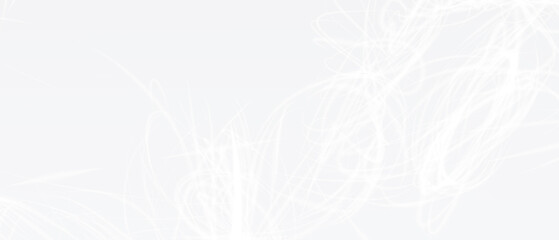 Abstract Shapes on White Background