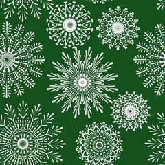 abstract seamless pattern background fabric fashion design print wrapping paper digital illustration art texture textile wallpaper colorful apparel image christmas snowflakes 