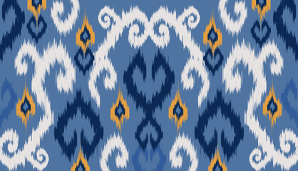 geometric ethnic vintage texture vector art design. textile fashion pattern line ikat seamless pattern and batik fabric texture asian background wallpaper geometry indian. Ethnic abstract ikat art .