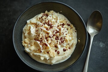 Delicious Tiramisu Served in Bowl