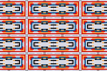 Clean Abstract Monochrome Seamless Pattern Design