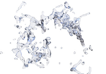 Fototapeta premium 水しぶき