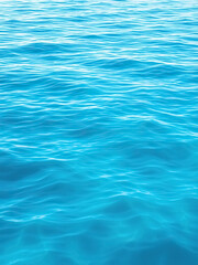 Softly glowing aquamarine watercolor ripples on a calm ocean surface , ocean waves, gentle movement, wave patterns, fluid art