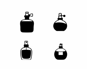 Obraz premium Perfume Bottle Icon - Fragrance Scent and Beauty