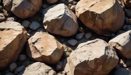 Camouflage pattern inspired by natural rocks and boulders, Texture, Print, Camo