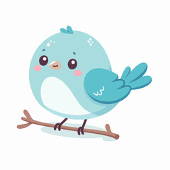 Cute Bird Vectors & Illustrations