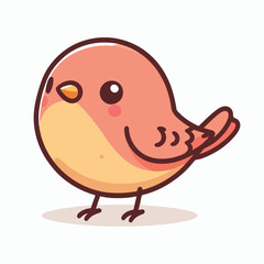 Cute Bird Vectors & Illustrations