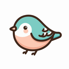 Cute Bird Vectors & Illustrations