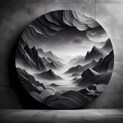 background with a globe