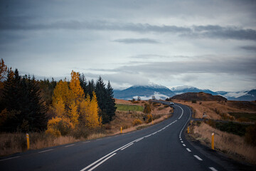 Autumn scenery in Iceland, Northern Europe