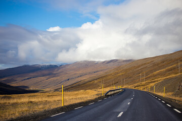 Autumn scenery in Iceland, Northern Europe