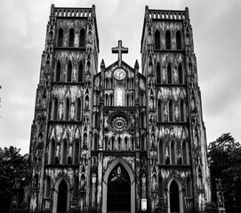 Vietnam cathedral in Hanoi 