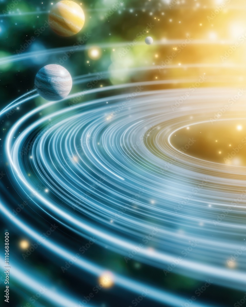 Poster Exploring the Cosmic Alignment of Planets Through a Smartphone's Astronomical App