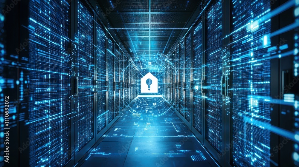 Poster digital network security risks and vulnerabilities in data systems showcase