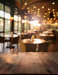 soft blurred restaurant background