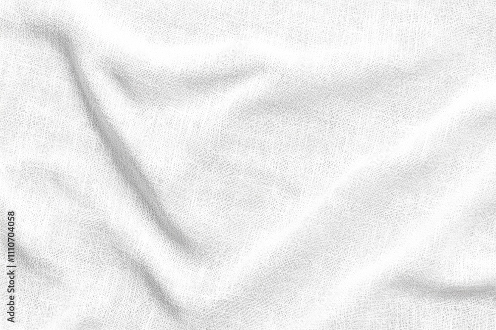 Poster white linen canvas texture background with watercolor hand-drawn rough sketch and seamless pattern, 