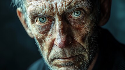 Looking pale and fatigued due to lack of proper nutrition