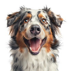 Fototapeta premium Happy Australian Shepherd
