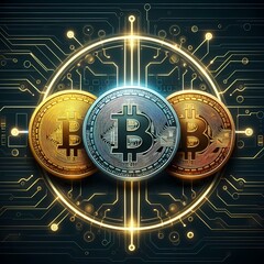 background with gold coins