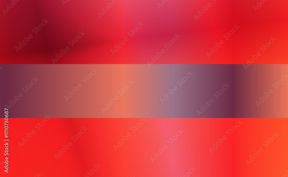 Poster red abstract background. dynamic composition of shapes. blurred abstract illustration with gradient.