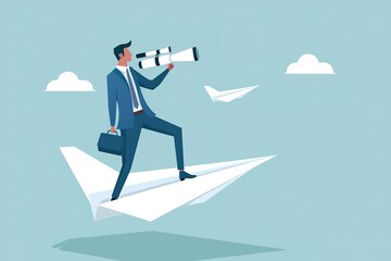 Obraz premium Concept of adventure and exploration