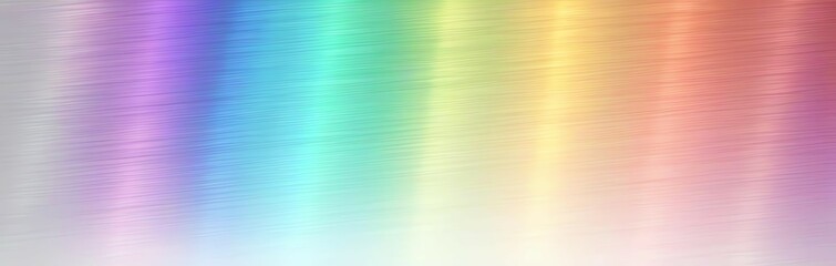 Obraz premium Blurred rainbow light refraction texture overlay effect for photo and mockups.
