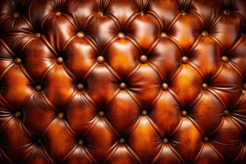 Luxurious Brown Leather Texture Background for Classic Design and Elegant Interiors - Imitation Artificial Leather with Rich Tones and Depth for High-End Visuals