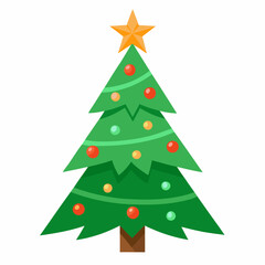 christmas tree illustration