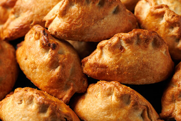 Crumbly shortcrust mini beef, potato and swede pasties
