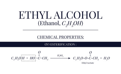 Chemical Properties of Ethyl Alcohol