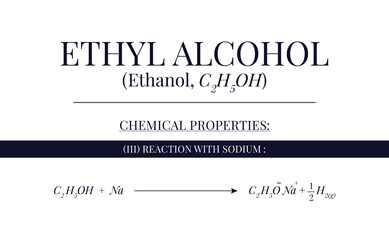 Chemical Properties of Ethyl Alcohol