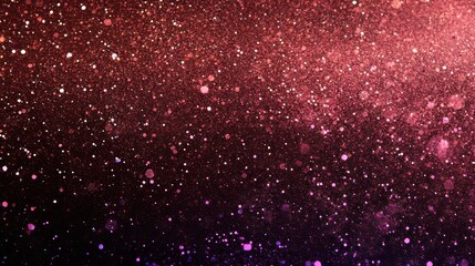 Photograph of an abstract rose gold glitter background